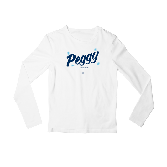 Peggy Cursive Long Sleeve T-Shirt