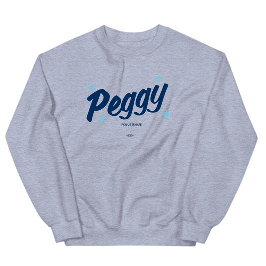 Peggy Cursive Crewneck Sweatshirt
