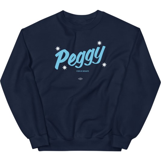 Peggy Cursive Crewneck Sweatshirt