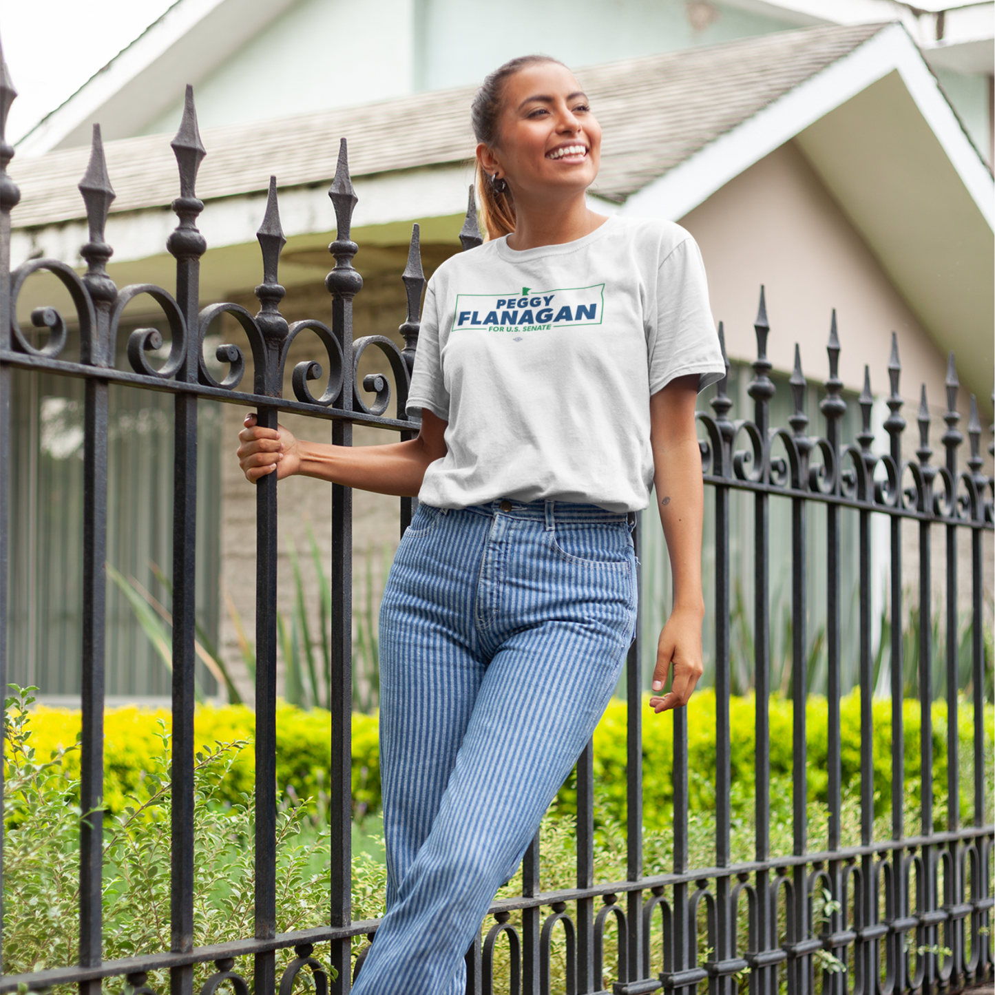 Peggy Flanagan Logo T-Shirt